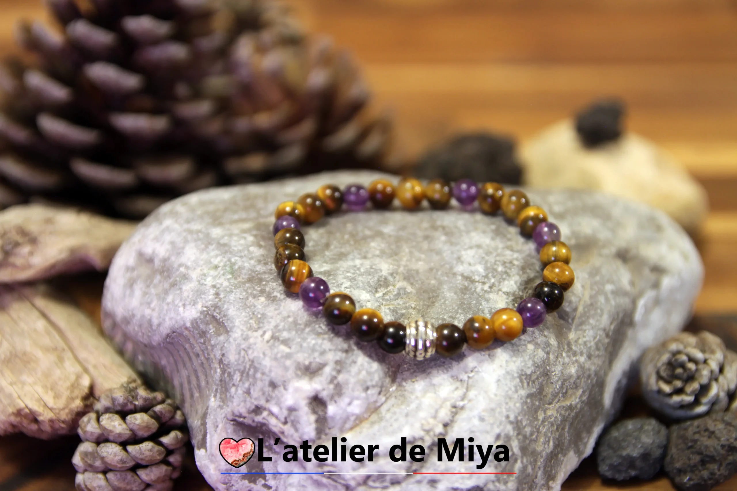 bracelet_pierres_naturelles_amethyste_oeil_de_tigre_atelier_de_miya_atelierdemiya.fr